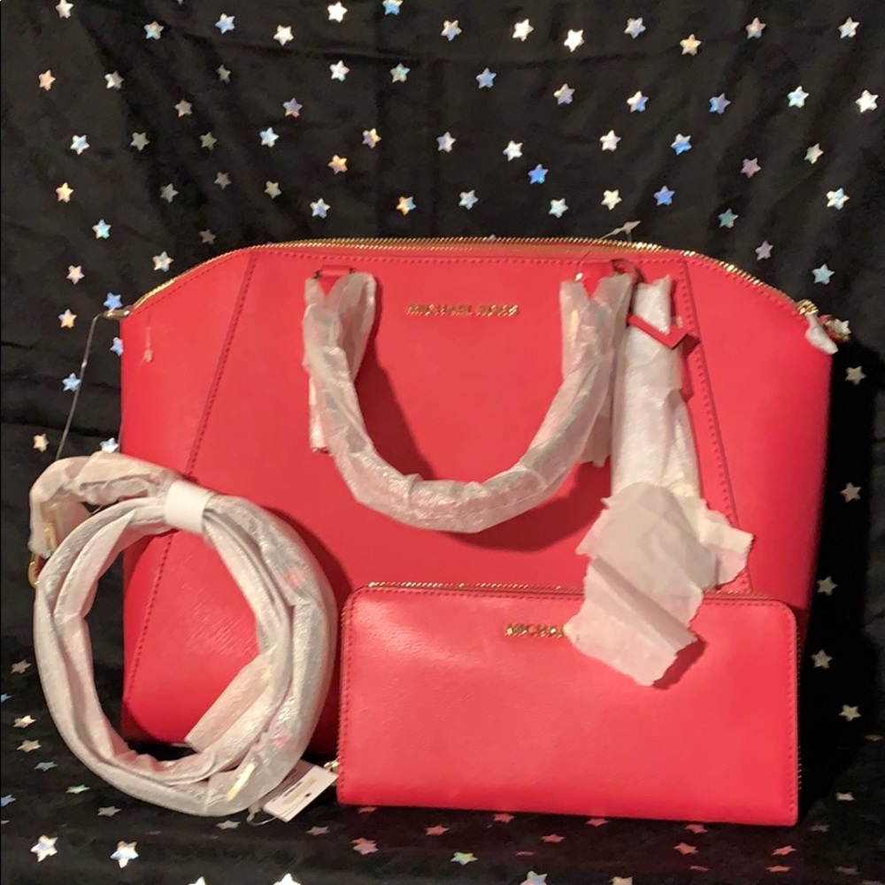 Michael Kors Sierra large satchel/wallet